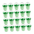 thumbnail image 3 of FVDPWYE 20Pcs Small Candy Buckets Cookie Barrel Party Favors with Handle Fashion Wedding Green, 3 of 9