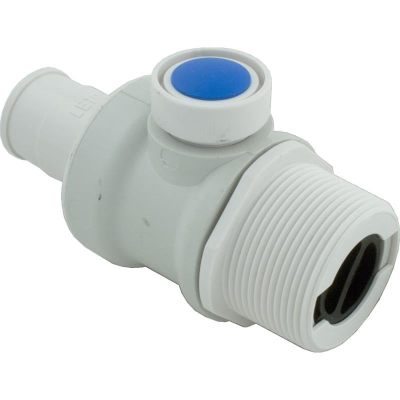 Pentair Wall Fitting Blue Pressure Relief LXW22