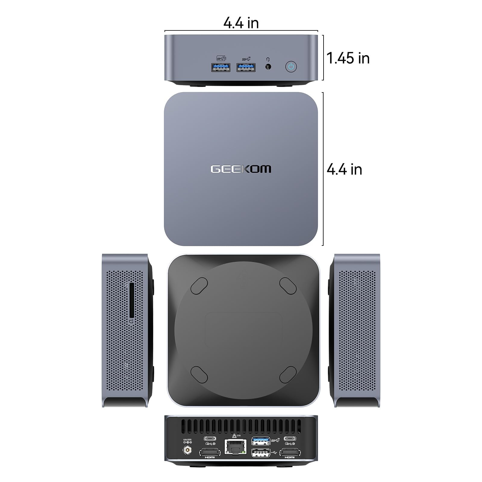 GEEKOM Mini PC GT12 Pro - 12th Gen Intel i9-12900H NUC12