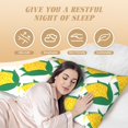 thumbnail image 6 of Fuzoiu Corn Cob Print Body Pillowcase 20x54 in,Long Pillow Case, Microfiber Body Pillow Cover, Soft and Breathable Pillowcase, 6 of 7