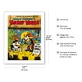 thumbnail image 2 of The Meller Drammer - Starring Mickey Mouse - Vintage Film Movie Poster c.1933 - Bamboo Fine Art 290gsm Paper (Unframed) 17x22in, 2 of 4