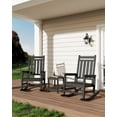 thumbnail image 4 of QinaQin 40 Inch Oversized Outdoor Rocking Chair, All Weather Porch Rocker for Lawn or Garden, 4 of 8