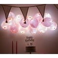thumbnail image 4 of illooms Ballons en or rose 15Pk, 4 of 8