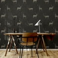 thumbnail image 6 of Arthouse Hank Charcoal Stag Wallpaper, 6 of 7