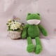 thumbnail image 2 of WORGEOUS Ranas rellenas muñecas ranas peluches juguete adorable dibujos animados ranas muñecas ranas muñecas decoración de muñecas de juguete, 2 of 7