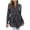 Dark Gray-01, variant on STETMN V Neck Wrap Top for Women Casual Tie Front Tunic T-Shirt Loose Elegant Long Sleeve Shirt