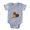 Heather Gray, variant on CafePress - Golden Retriever Party - Cute Infant Baby Football Bodysuit