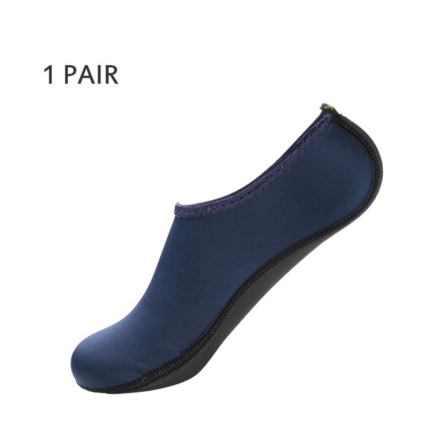 1 par de calcetines antideslizantes de nailon para deportes acuáticos zapatos descalzos de secado rápido