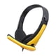 thumbnail image 1 of Cateissary Auriculares con cable Equipo de reproducción Mano de obra Auriculares prácticos Suministros para juegos Accesorios universales para Juegos de teclado y mouse para computadora Amarillo, 1 of 5