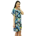 thumbnail image 5 of Bimba Short Polyester Kaftan Asymmetrical Caftan Coverup Chic Beach Clothing, 5 of 7