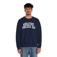 thumbnail image 4 of Miniature Pinscher Dog Dad Fathers Day Sweatshirt Gift Crew Neck Shirt Long, 4 of 5