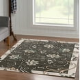 thumbnail image 2 of Linon Home Décor Elegance Area Rug Collection, Gray and Charcoal, 8' x 10', 2 of 4