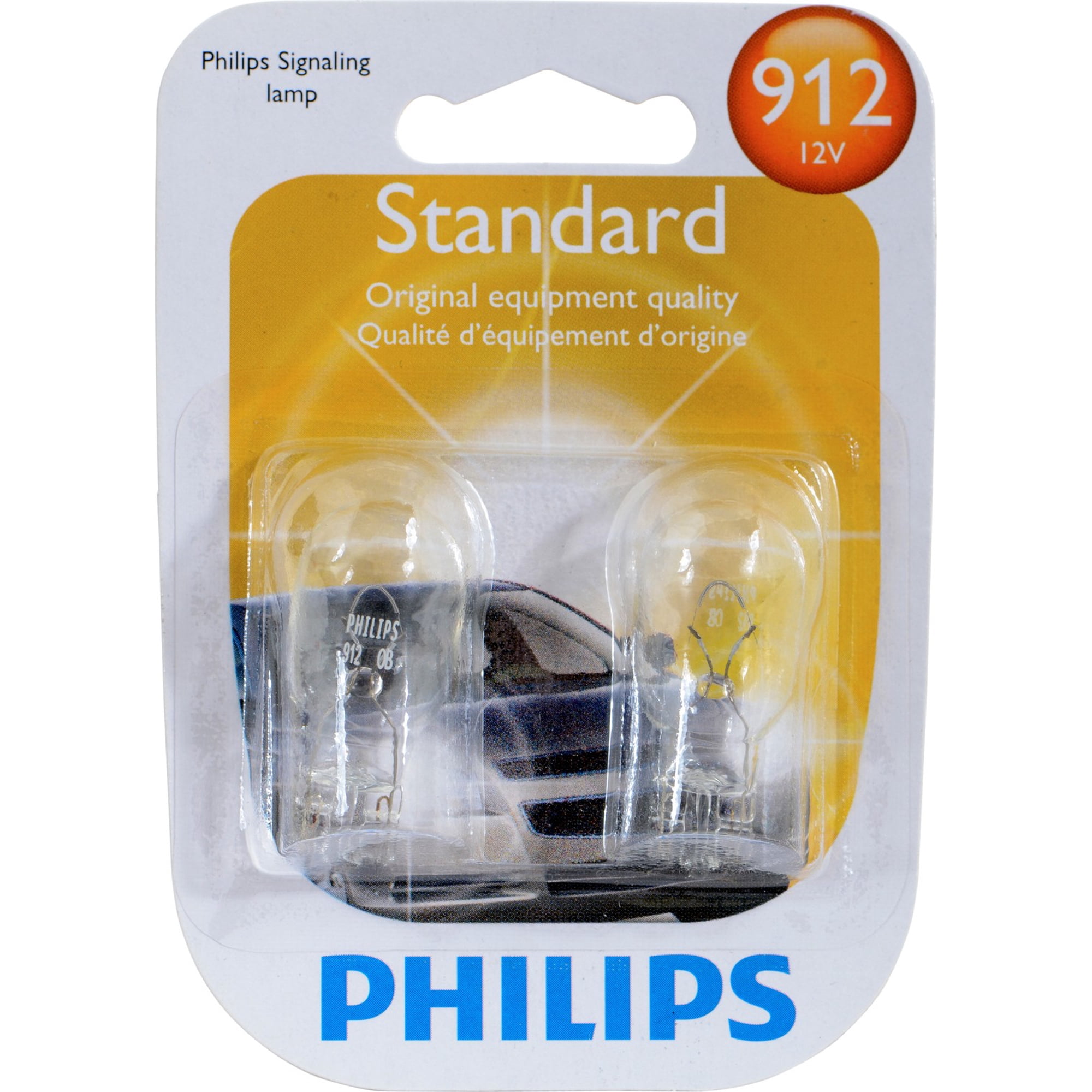Philips Standard Miniature 912, Pack of 2