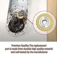 thumbnail image 2 of Mixer Worm Drive Gear For Kitchenaid Stand & 2 Pair Of Motor Brushes, 2 of 5