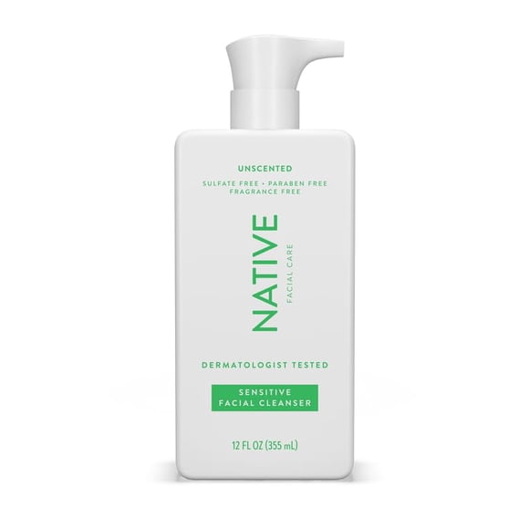 Limpiador facial Native 355 ml Aloe y Vitamina B3