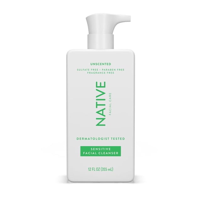 Limpiador facial Native 355 ml Aloe y Vitamina B3