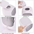 thumbnail image 4 of Ventilador pequeño creativo 3 en 1, ventilador de aire acondicionado, refrigeración por agua, Mini USB portátil, escritorio de oficina en casa Adepaton 2033657, 4 of 9