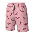 thumbnail image 4 of Fotbe Dachshund Dog Puppy Trajes de Baño Estampados para Hombre, Shorts de Verano de Secado Rápido, Ropa de Playa, Bañadores-Medium, 4 of 6