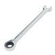 thumbnail image 5 of Llave de trinquete métrica, cabeza fija, herramientas de pulido de espejo para reparación de automóviles, 9mm, 1 Cola Llave de trinquete de acero, 5 of 8