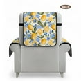 thumbnail image 7 of TSOVTHRID Lemon Floral Leaf Print Recliner Covers Non Slip Recliner Slipcovers Furniture Protector Dog Couch Recliner Cover with Pocket Washable Reclining Chair Protector for Pets, 7 of 7