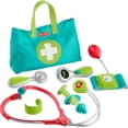 thumbnail image 1 of Kit médico Toy Fisher-Price, juego de simulación preescolar, 7 piezas, 1 of 6