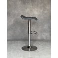 thumbnail image 2 of Bronte Living Leatherette Bar Stool with Adjustable Height, 360 Swivel Design and Pedestal Base with Footrest for Kitchen, Bar, Kitchen Island - Series Patricia - Set of 2, 2 of 8