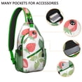 thumbnail image 2 of Crossbody Sling Bag Strawberry Hiking Daypack Crossbody Casual Bag for Men Women, 2 of 6