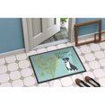 thumbnail image 2 of Carolines Treasures BB7581JMAT Welcome Friends Black Boxer Doormat 24x36 36"L x 24"W multicolor, 2 of 4
