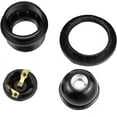 thumbnail image 4 of 4 Piezas Adaptador de Casquillo E27 Casquillo E27 Negro Casquillo E27 Tornillo Casquillo Lámpara E27 Portalámparas Retro Edison E27 Casquillo Negro E27 para Accesorio de Casquillo de, 4 of 5