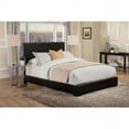 thumbnail image 5 of Conner Twin Upholstered Panel Bed Black, 5 of 5