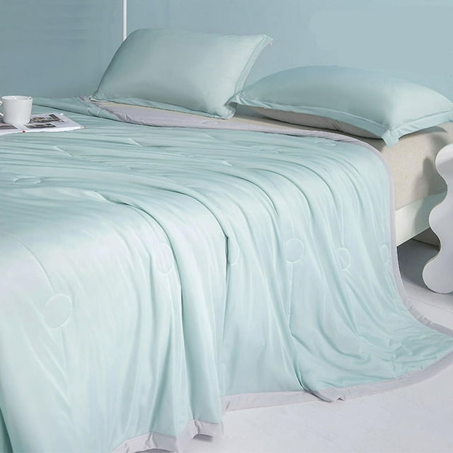 HUASHENG Blanket Size Summer Breathable Ice Blanket For Sleeping Soft Lightweight Blankets Double Bed For Night Comfy Sleepers Cold Blankets Home