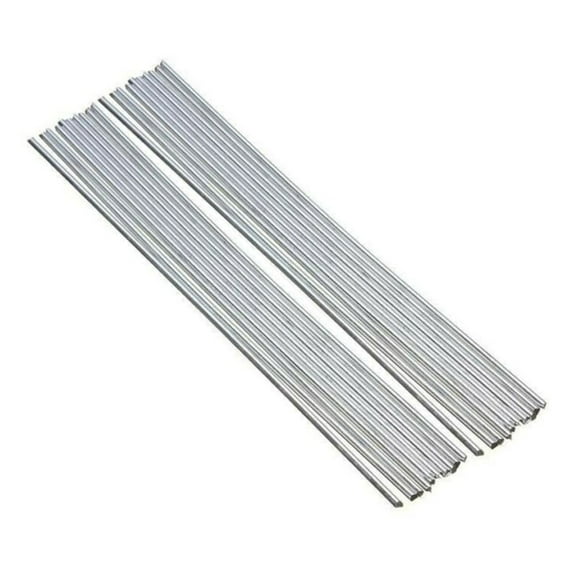 TFixol 20Pcs Aluminum Welding Rods Solid Core No Flux Required Low Melting Point Corrosion Resistance