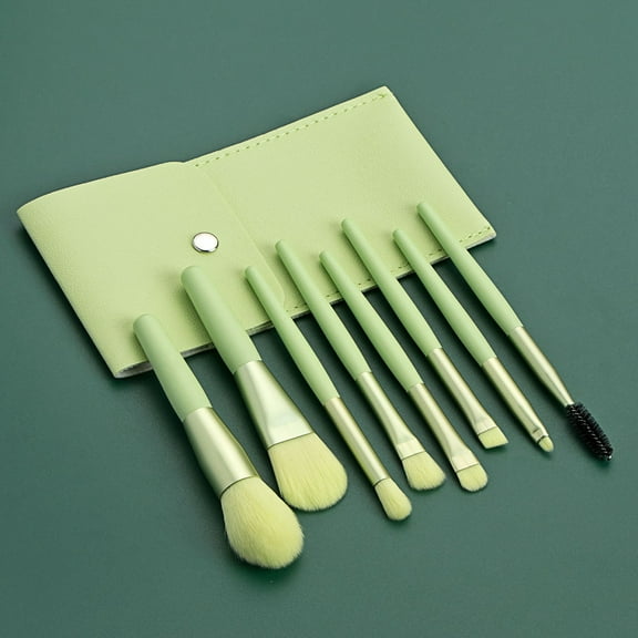 8 Macaron Series Makeup Brush Set Mini Travel Friendly Beauty Tools For Application