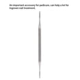 thumbnail image 3 of YLSHRF Stainless Steel Double Head Ingrown Toe Nail File Ingrowing Nail Lifter Pedicure Tool, Ingrown Nail Trimmer,Nail File, 3 of 7