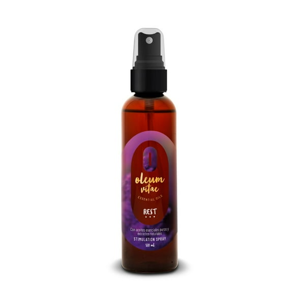 Spray Estimulante Rest Con Aceites Esenciales 120ml