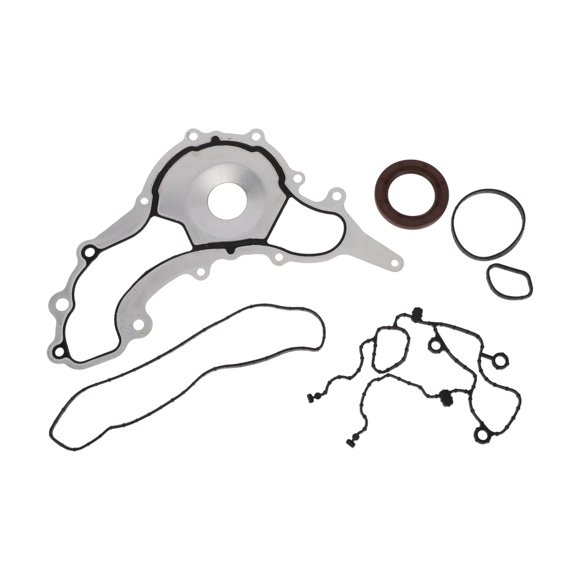 Unique Bargains Ensemble de Joints de Couvercle de Minuterie Moteur pour Dodge Challenger 2011-2016 3.6L 3.2L Joint de Chaîne d'Étanchéité Durable, Métal 1 Ensemble