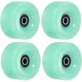 thumbnail image 1 of czcpp-32 x 58mm Roues de Patin à Roulettes avec Roulements, Lot de 4 82A Remplacement pour Patin à Double Rangée Intérieur Ou Extérieur, Vert, 1 of 4