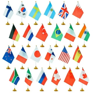 Global World Flag 216 International Countries 3x5 Ft 