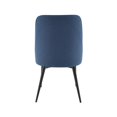 thumbnail image 3 of Steve Silver Colfax Side Dining Chair in Blue Fabric, 3 of 5