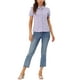thumbnail image 2 of INSPIRAR CHIC Blusa de Algodón Floral con Mangas Abullonadas y Cuello Peter Pan para Verano, Uso Casual, L, Floral Púrpura, 2 of 6
