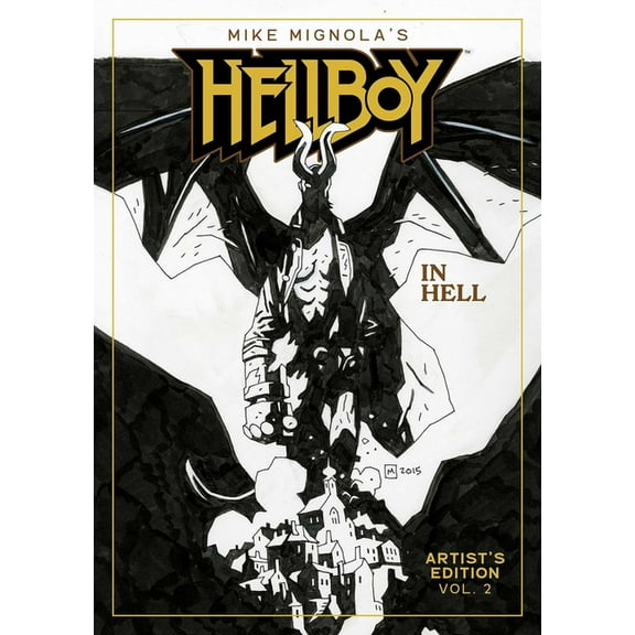 Mike Mignola's Hellboy in Hell Book 2 Artist's Edition, (Hardcover)