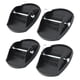 thumbnail image 5 of Almohadillas genéricas para gato de remolque RV, adaptador de soporte para pata de rueda, reemplazo negro resistente, fácil instalación, almohadilla, 5 of 8