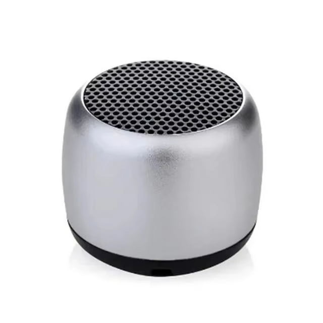 Altavoz Bluetooth Portátil, Mini Subwoofer Activo con Sonido Envolvente 3D, Carcasa Metálica y Micrófono para Exteriores. B