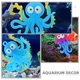 thumbnail image 4 of AURARMLET 4Pcs Durable Floating Octopus Figurine Aquarium Ornament Assorted Tank, 4 of 8
