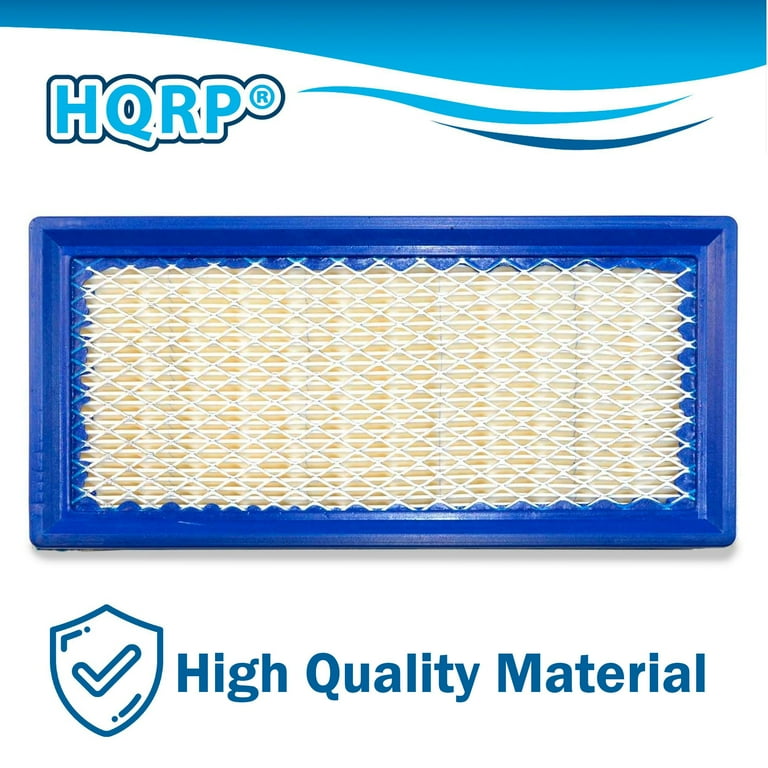 HQRP 2-pack Flat Cartridge Filter with Pre-filter for Briggs