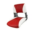 thumbnail image 3 of Asiento de barco plegable, silla de barco desmontable resistente al agua para Rafting, kayak rojo, 3 of 8