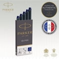 thumbnail image 3 of Cartuchos Para Pluma Fuente Parker Color Azul Parker Cartuchos de recargas, 3 of 5