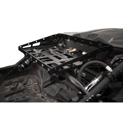Tusk UTV Rear Bumper, Cargo Rack, and Spare Tire Carrier For CAN-AM Maverick X3 Turbo 64 Inch 2018-2020
