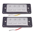 thumbnail image 2 of 2Pcs Guitar Neck / Bridge Pickup Double Pickup For 4 St Electric Bass, 2 of 7