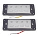 thumbnail image 2 of Pastilla de doble bobina CUTICAT para mástil de guitarra puente de 2 piezas para bajo eléctrico, 2 of 7
